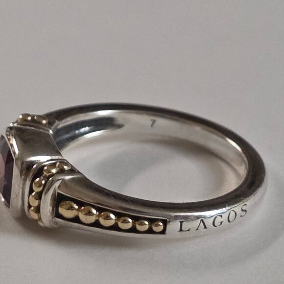 NWOT LAGOS Rhodolite Garnet Ring - Picture 12 of 14